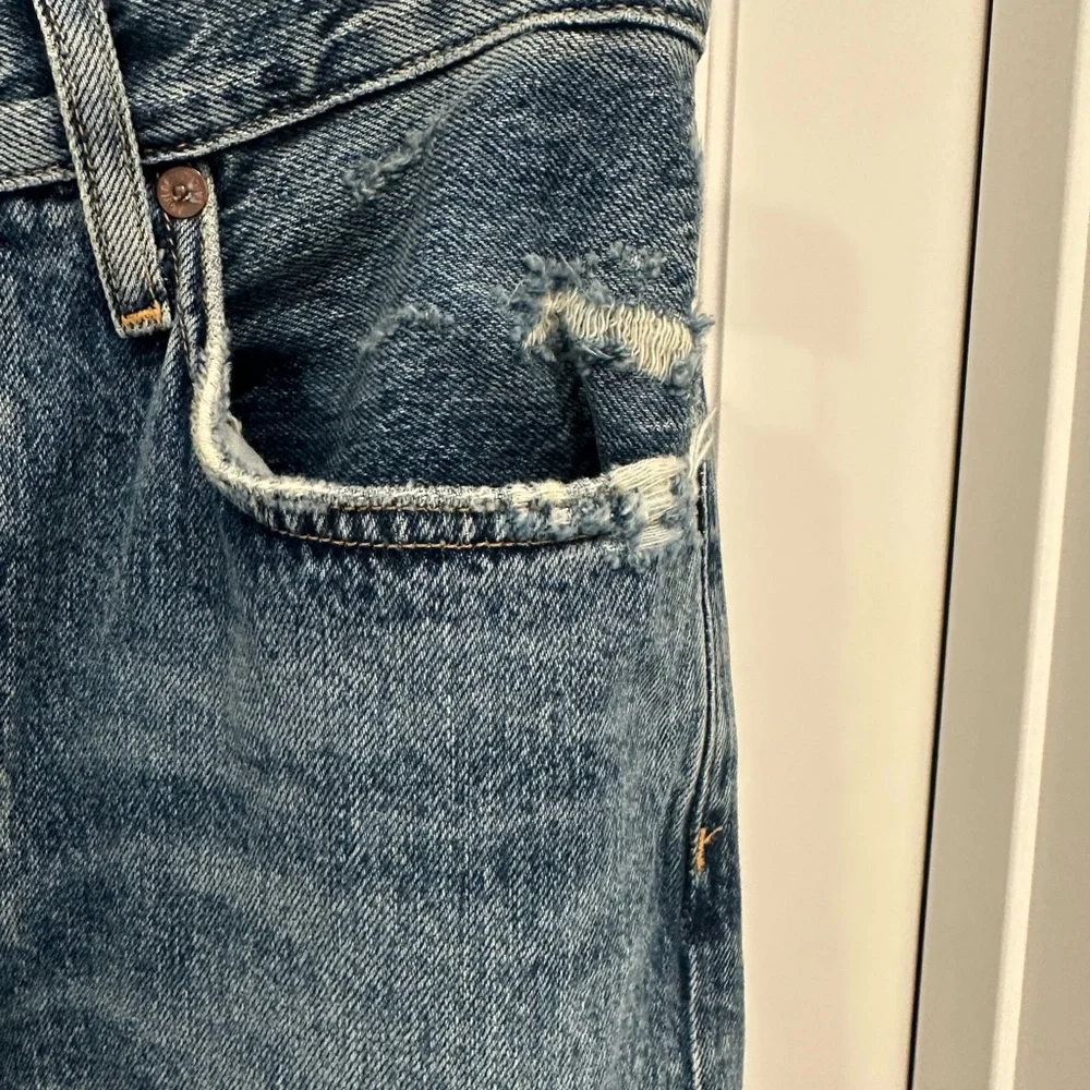 AGOLDE Riley Crop Jeans, Frequency wash, size 27 - Picture 4 of 5